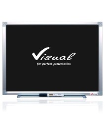 Tabla neagra magnetica VISUAL - 120x240 cm
