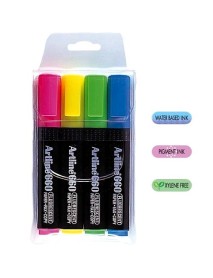 Textmarker ARTLINE 660, 4 buc/set