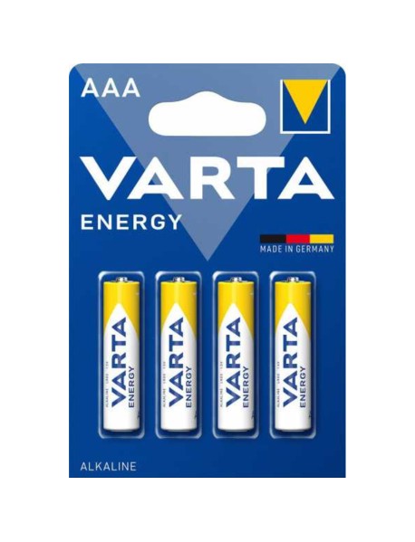 Baterii AAA Varta Energy, alcaline, R3, 1,5 V